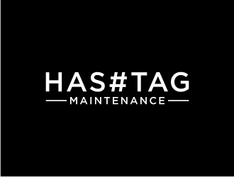 Hashtag Maintenance logo design by johana