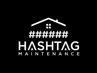 Hashtag Maintenance logo design by GassPoll