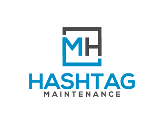Hashtag Maintenance logo design by BrightARTS
