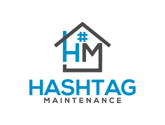 Hashtag Maintenance logo design by BrightARTS