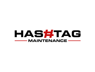 Hashtag Maintenance logo design by GemahRipah