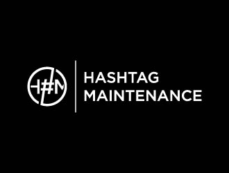 Hashtag Maintenance logo design by maserik