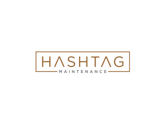 Hashtag Maintenance logo design by bricton