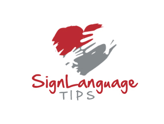 SignLanguageTips logo design by AamirKhan