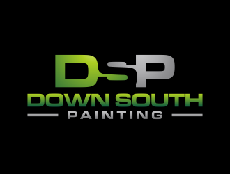 Down South Painting  logo design by p0peye