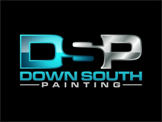 Down South Painting  logo design by josephira