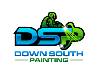Down South Painting  logo design by hidro