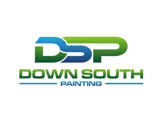 Down South Painting  logo design by rief