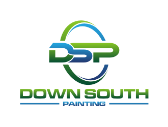 Down South Painting  logo design by rief