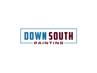 Down South Painting  logo design by bricton