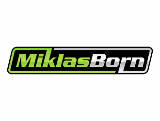 Miklas Born logo design by hidro