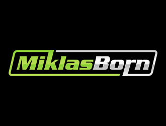Miklas Born logo design by hidro