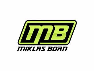 Miklas Born logo design by hidro