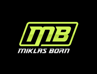 Miklas Born logo design by hidro