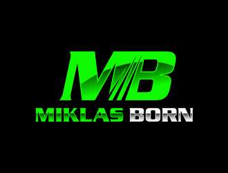Miklas Born logo design by GassPoll