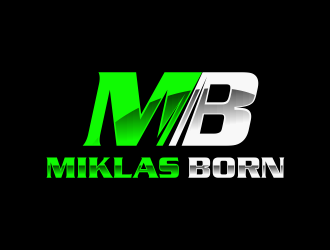 Miklas Born logo design by GassPoll