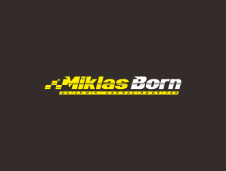 Miklas Born logo design by andriandesain