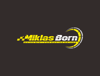Miklas Born logo design by andriandesain