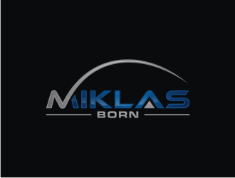 Miklas Born logo design by muda_belia