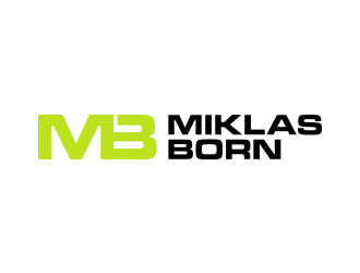 Miklas Born logo design by lexipej
