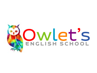 Owlets English School logo design by AamirKhan