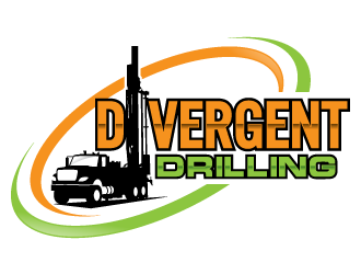 Divergent Drilling (Divergent Drilling Ltd.) logo design by bluespix