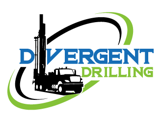 Divergent Drilling (Divergent Drilling Ltd.) logo design by bluespix