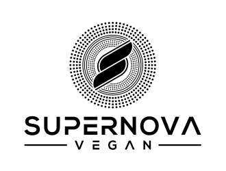 Supernova Vegan logo design by cintoko