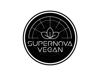 Supernova Vegan logo design by sarungan
