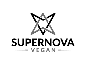 Supernova Vegan logo design by karjen