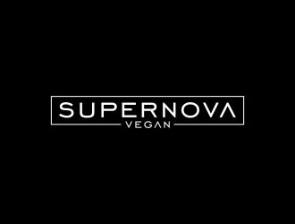 Supernova Vegan logo design by ubai popi