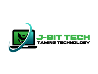 J-BIT Tech logo design by serprimero