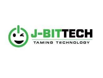 J-BIT Tech logo design by logy_d