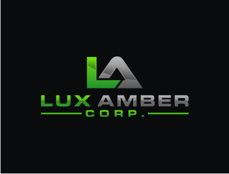Lux Amber Corp. logo design by bricton