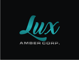 Lux Amber Corp. logo design by bricton
