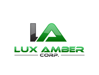 Lux Amber Corp. logo design by MarkindDesign