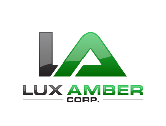 Lux Amber Corp. logo design by MarkindDesign