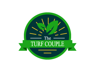 The Turf Couple logo design by gateout