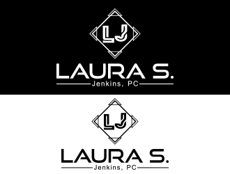 Laura S. Jenkins, PC logo design by Rexi_777