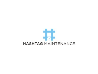 Hashtag Maintenance logo design by bombers