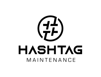 Hashtag Maintenance logo design by MagnetDesign