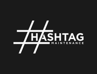 Hashtag Maintenance logo design by falah 7097