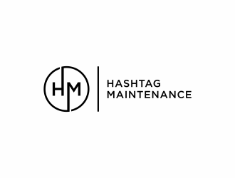 Hashtag Maintenance logo design by menanagan