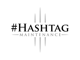 Hashtag Maintenance logo design by puthreeone