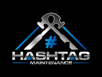 Hashtag Maintenance logo design by Gwerth