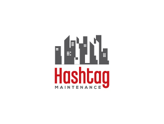 Hashtag Maintenance logo design by zakdesign700
