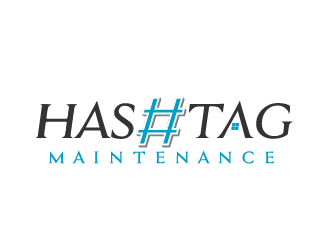 Hashtag Maintenance logo design by axel182