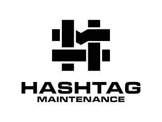 Hashtag Maintenance logo design by jm77788