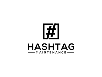 Hashtag Maintenance logo design by ubai popi