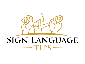 SignLanguageTips logo design by Gwerth